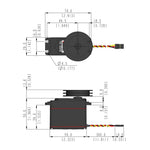 Hitec HS-785HB Servo (RC Laser Winch Servo)