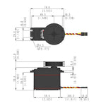 Hitec HS-322HD Servo (RC Laser Rudder Servo)