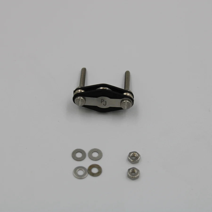 Ball Raced Single Pulley Block For Deck Mounting