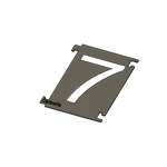 Sail Numbering Stencils