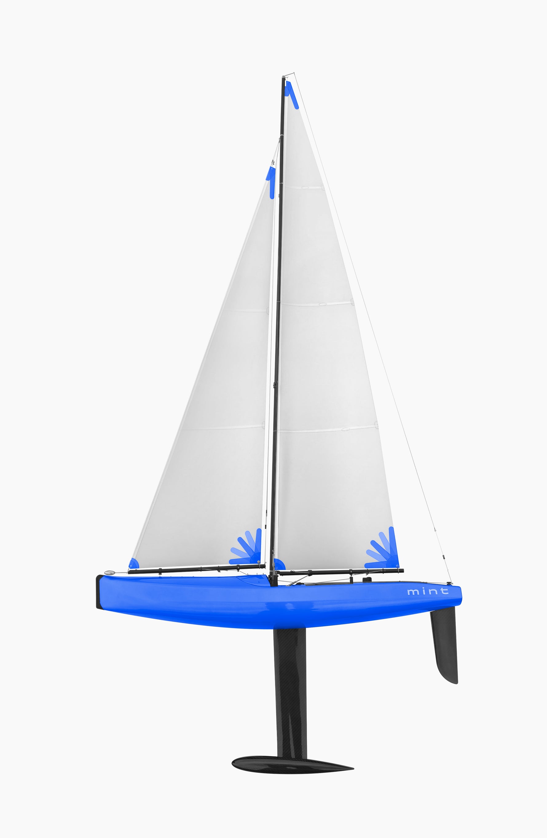 Mint IOM Sailboat (A rig and sails)