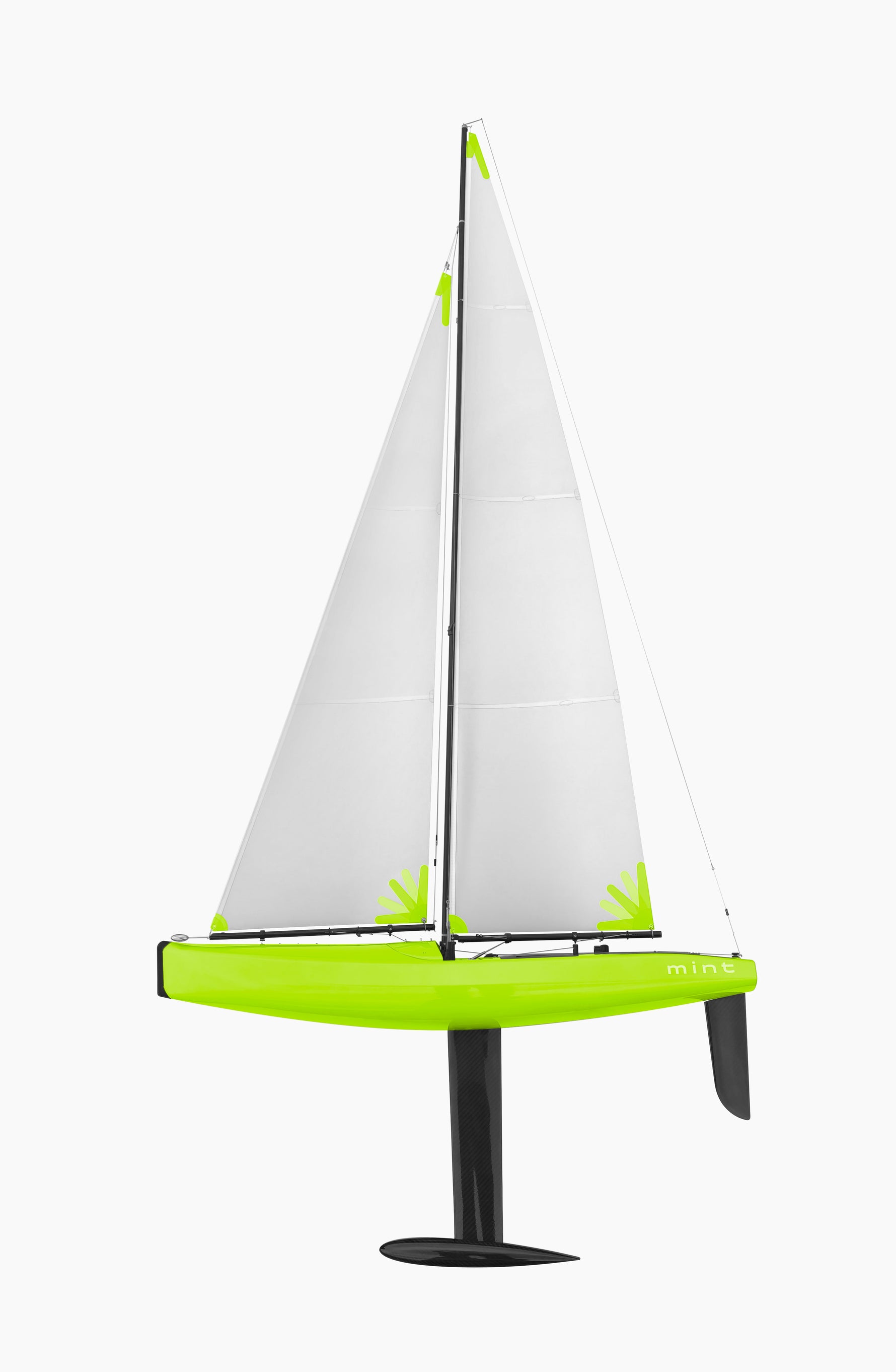 Mint IOM Sailboat (A rig and sails)