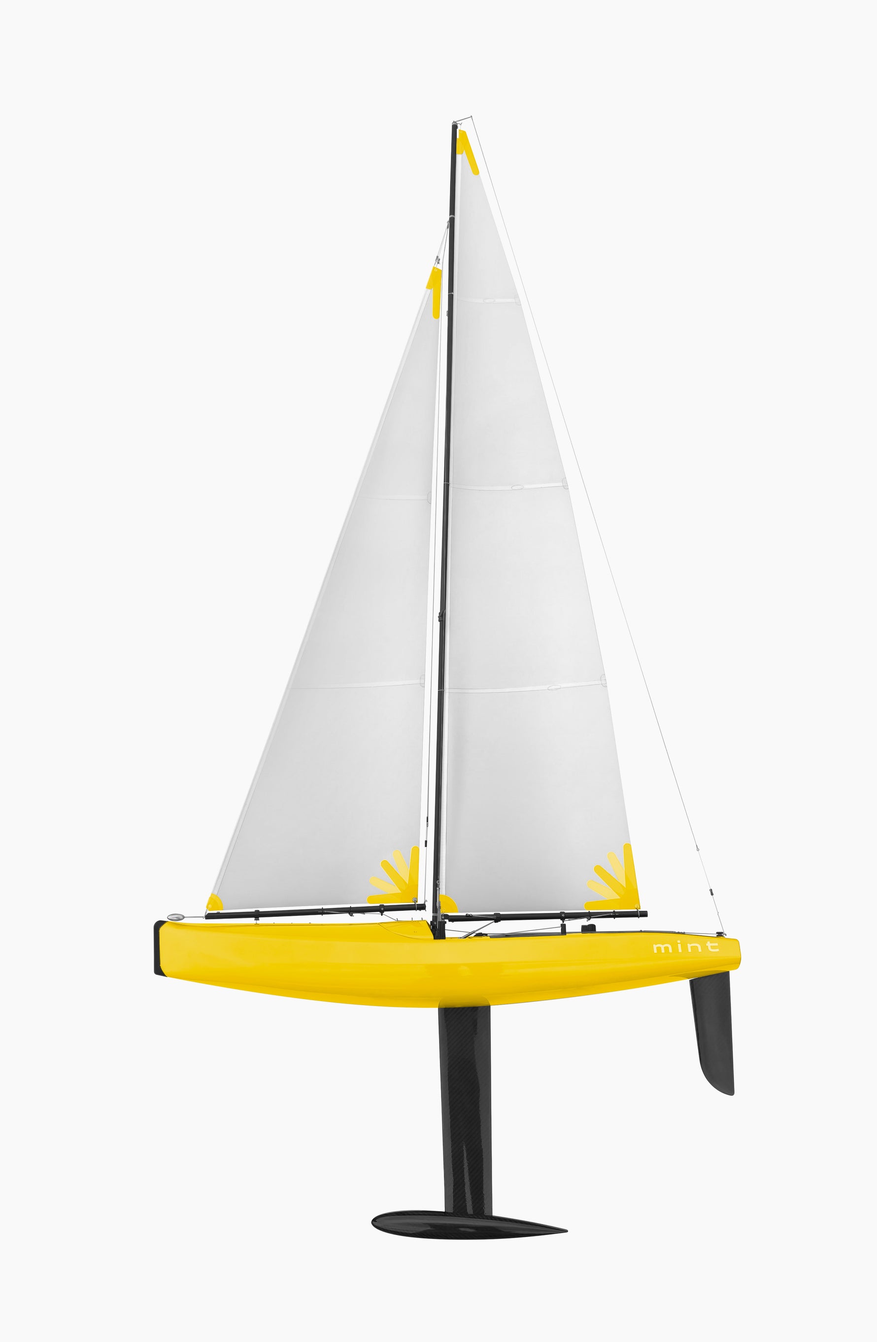 Mint IOM Sailboat (A rig and sails)