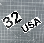 RC Laser Sail Numbers