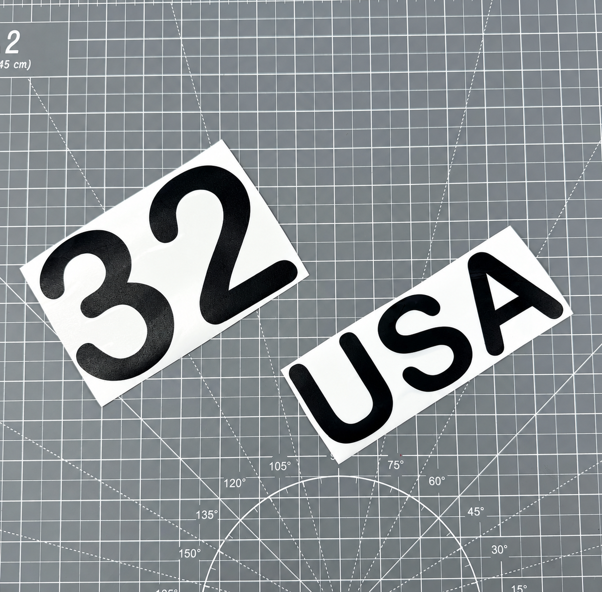 RC Laser Sail Numbers