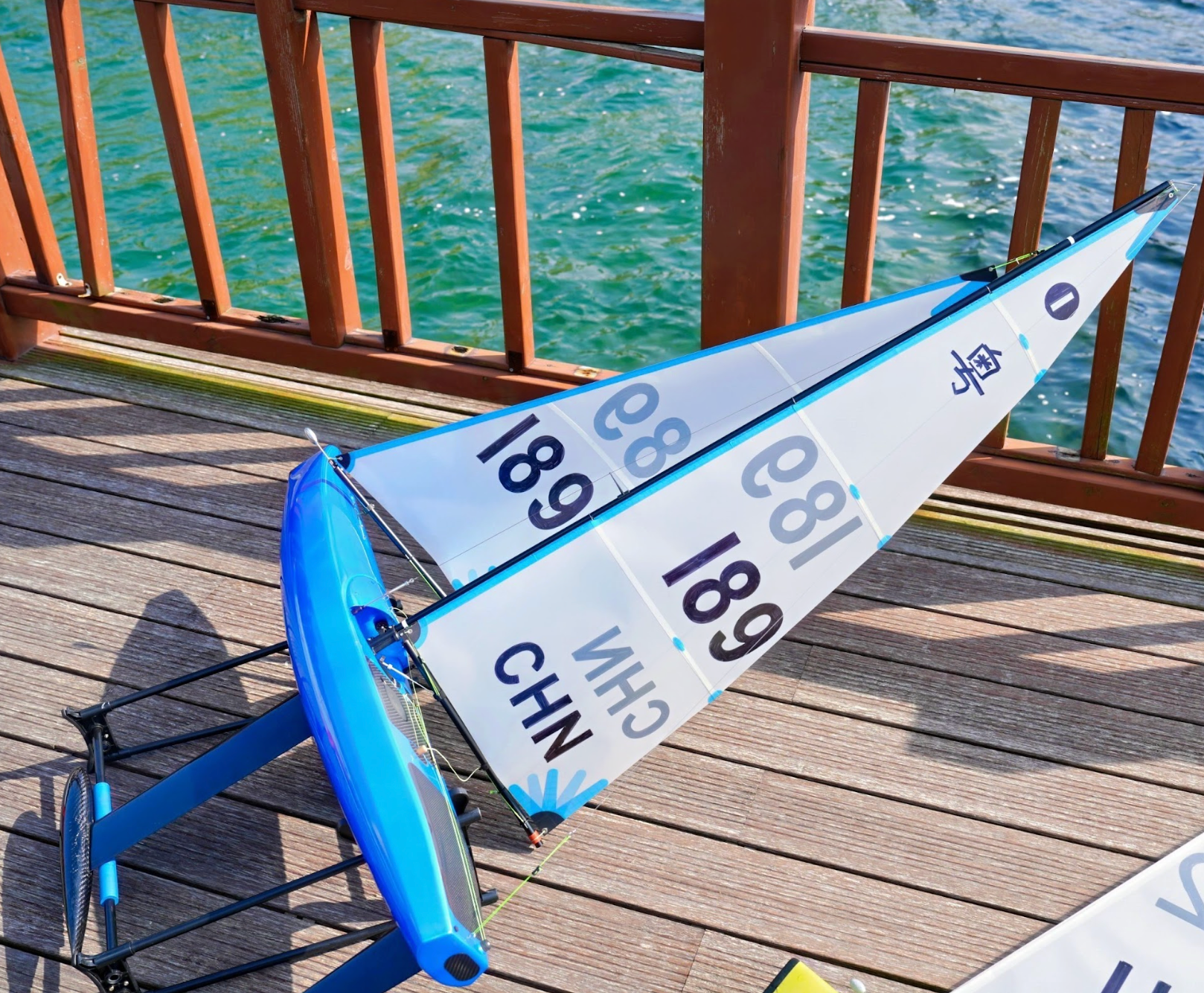 PRE-ORDER DEPOSIT - Complete Mint IOM Sailboat (A rig and sails) (April Delivery)