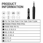Screwdriver Set - Internal Magnetic Bit Storage