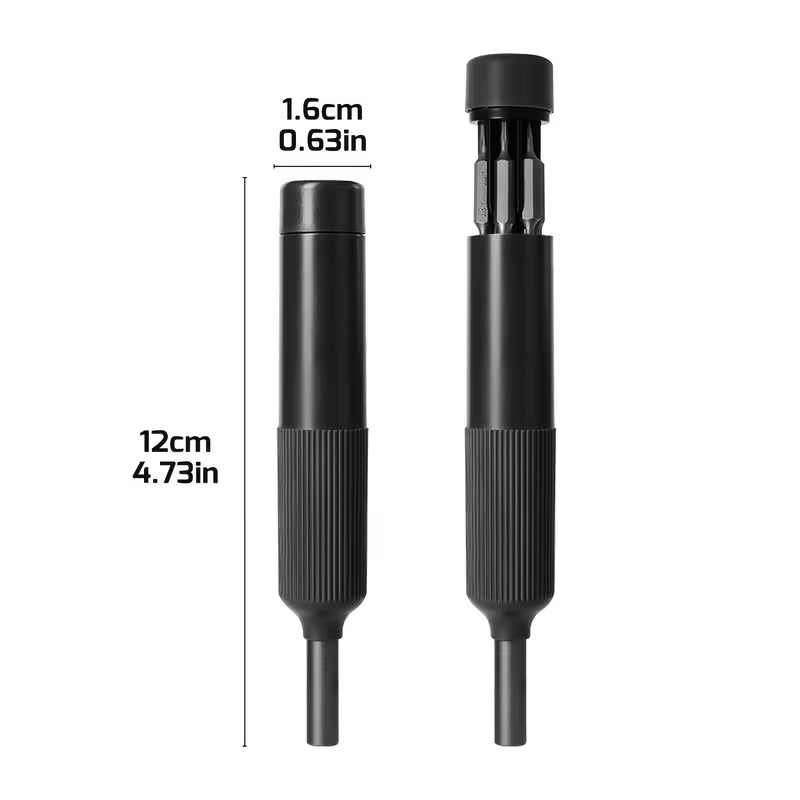 Screwdriver Set - Internal Magnetic Bit Storage